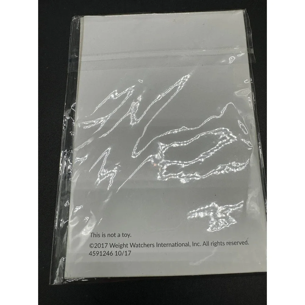WW Weight Watchers 5 Lb Milestone Card Pack Charm Assumed Inside 2017‎